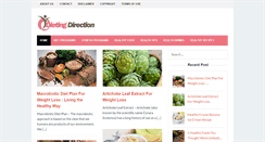 Desktop Screenshot of dietingdirection.com
