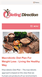 Mobile Screenshot of dietingdirection.com